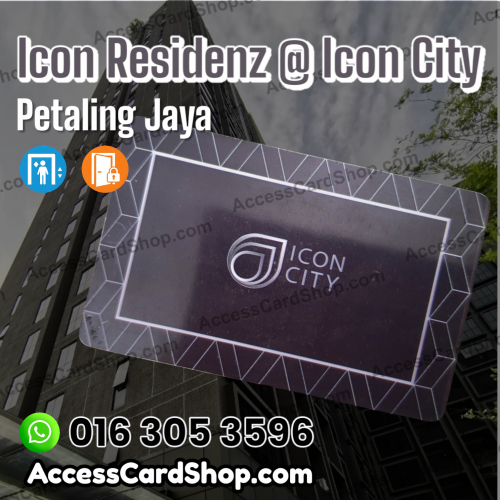 Duplicate Icon Residenz @ Icon City Petaling Jaya Lift Lobby Door Access Card