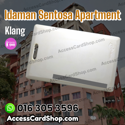 Duplicate Idaman Sentosa Apartment Klang Car Parking Access Card