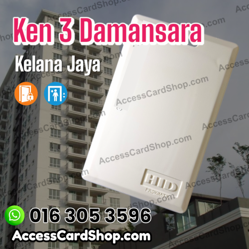 Duplicate Ken 3 Damansara Kelana Jaya Lift Lobby Door HID Access Card