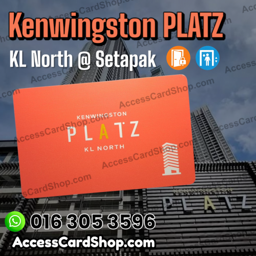 Duplicate Kenwingston PLATZ @ KL North Setapak Lift Lobby Door Access Card