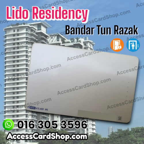 Duplicate Lido Residency Bandar Tun Razak Lift Lobby Door HID iClass SE Access Card