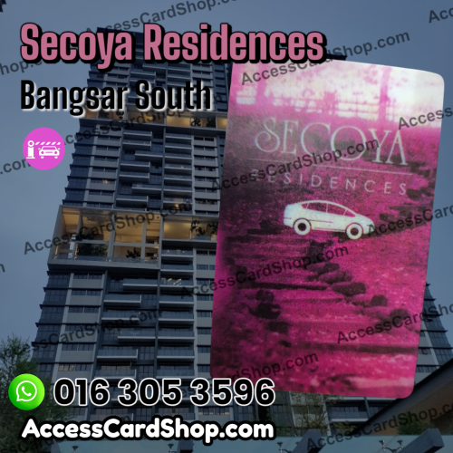 Duplicate Secoya Residences Bangsar South Car Parking RAPITA UEA1R Access Card