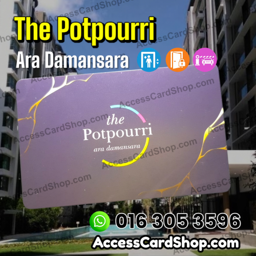 Duplicate The Potpourri Ara Damansara Car Parking Lift Lobby Door Combo Access Card