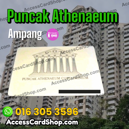 Duplicate Puncak Athenaeum Condominium Ampang Car Parking Access Card