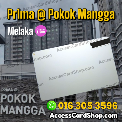 Duplicate Residensi Pr1ma (Prima) @ Pokok Mangga Melaka Car Parking Access Card