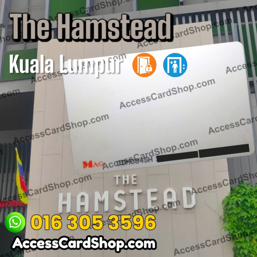 Duplicate The Hamstead Kuala Lumpur Lift Lobby Door MAG CDM084SH Access Card