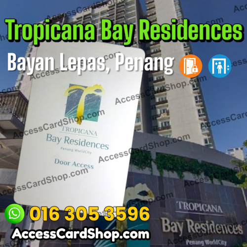 Duplicate Tropicana Bay Residences Bayan Lepas Lift Lobby Door Access Card