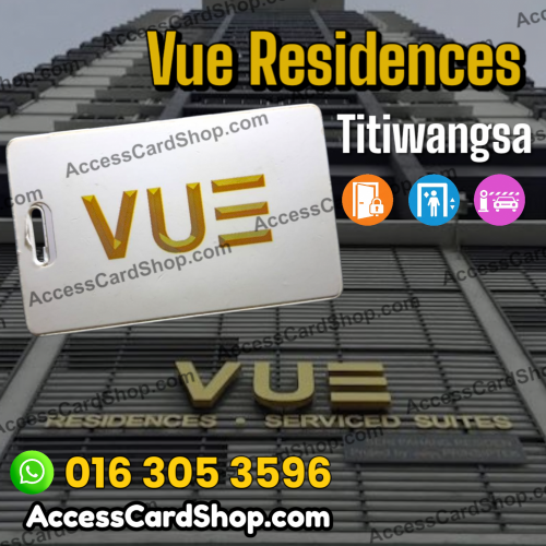 Duplicate Vue Residences Titiwangsa Car Parking Lift Lobby Door Access Card