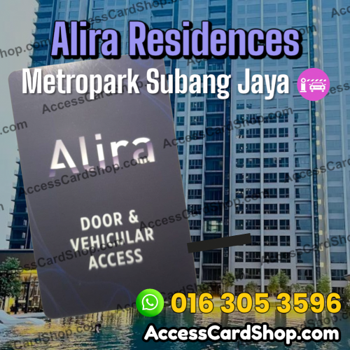Alira Residences - RAPITA ED access card duplication service for car parking access in Subang Jaya, Selangor