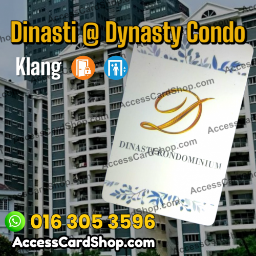 Dynasty @ Dinasti Kondominium - access card duplication service for lift and lobby door access in Klang, Selangor