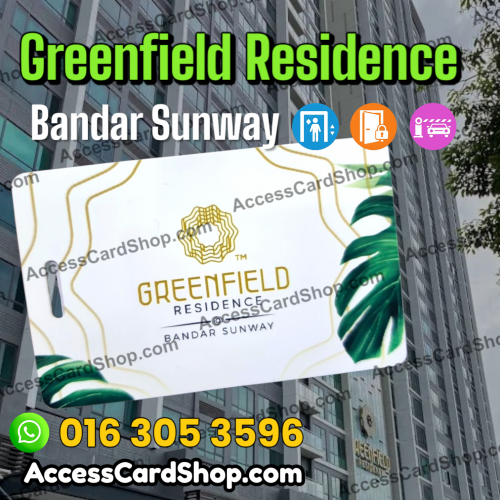 Greenfield Residence - access card duplication service for car parking, lift and lobby door access in Bandar Sunway, Selangor
