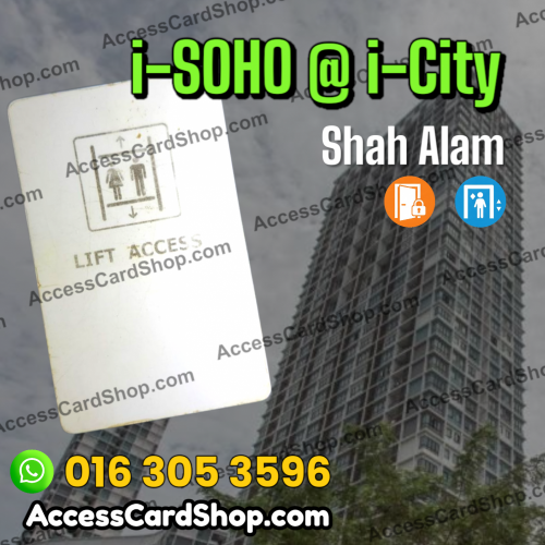 i-SOHO @ i-City - access card duplication service for lift and lobby door access in Shah Alam, Selangor