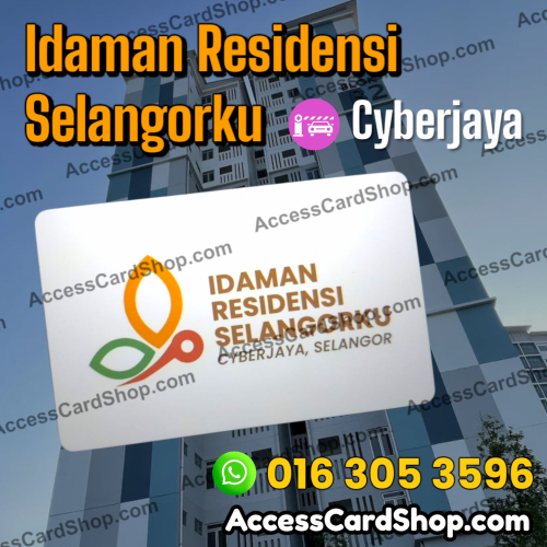 Idaman Residensi Selangorku - ZKTeco access card duplication service for car parking access in Cyberjaya, Selangor