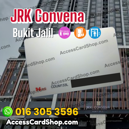 JRK Convena - MAG CDUM133L access card duplication service for car parking, lift and lobby door access in Bukit Jalil, Kuala Lumpur