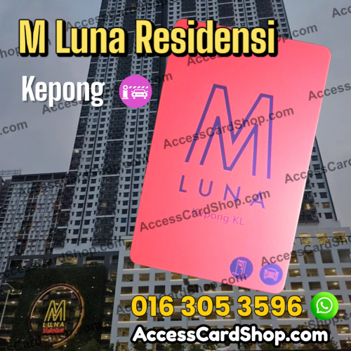 M Luna Residensi - access card duplication service for car parking access in Kepong, Kuala Lumpur