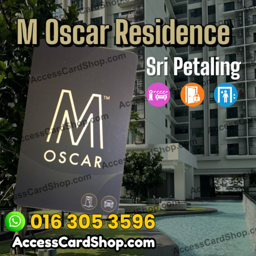 M Oscar Residence - Combo access card duplication service for car parking, lift and lobby door access in Sri Petaling, Kuala Lumpur
