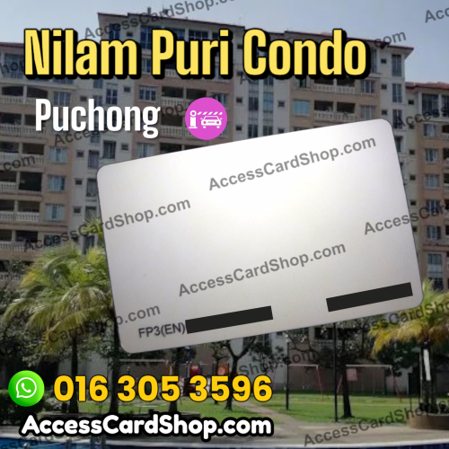 Nilam Puri Condominium - FP3(EN) access card duplication service for car parking access in Puchong, Selangor
