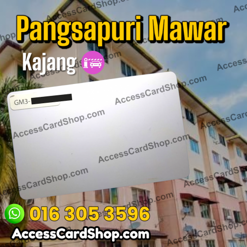 Pangsapuri Mawar - GM3 access card duplication service for car parking access in Kajang, Selangor
