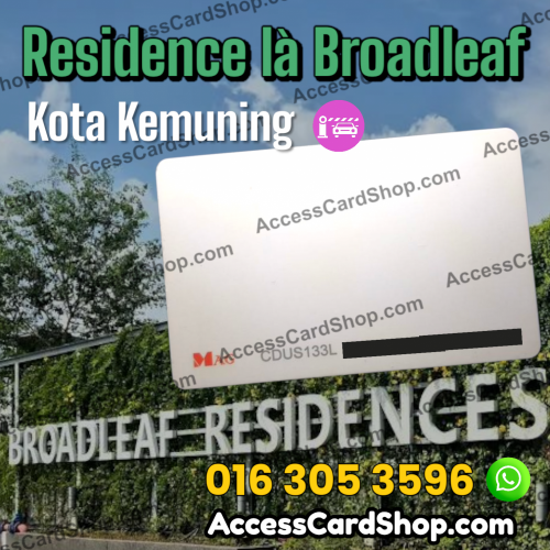 Residence la Broadleaf - MAG CDUS133L access card duplication service for car parking access in Kota Kemuning, Selangor