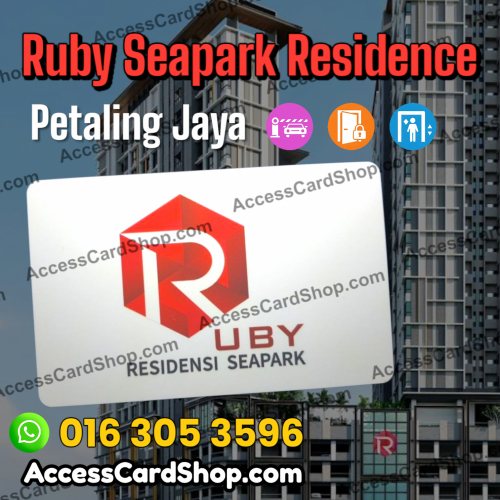 Ruby Seapark Residence - Combo access card duplication service for car parking, lift and lobby door access in Petaling Jaya, Selangor