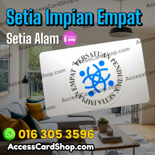 Setia Impian Empat (4) - access card duplication service for car parking access in Setia Alam, Selangor