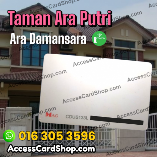 Taman Ara Putri - MAG CDUS133L access card duplication service for car parking access in Ara Damansara, Selangor