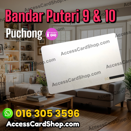 Taman Bandar Puteri 9 and 10 - access card duplication service for car parking access in Bandar Puteri Puchong, Selangor