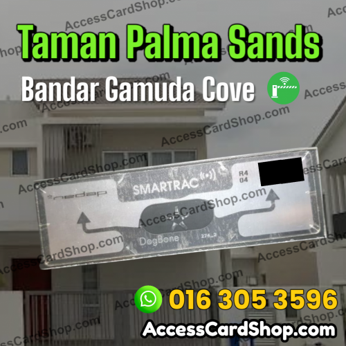 Taman Palma Sands - Nedap SMARTRAC RFID sticker duplication service for car parking access in Bandar Gamuda Cove, Selangor