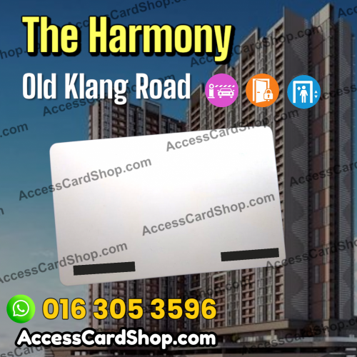 The Harmony - Combo access card duplication service for car parking, lift and lobby door access in Old Klang Road, Kuala Lumpur