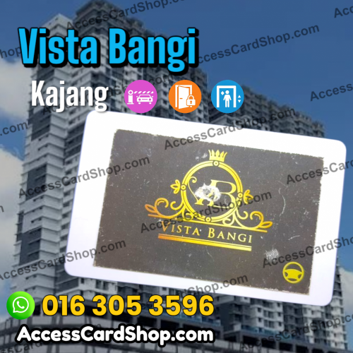 Vista Bangi - Combo access card duplication service for car parking, lift and lobby door access in Kajang, Selangor