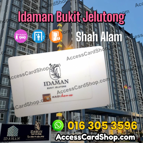 Idaman Bukit Jelutong - MAG CDUM133L access card duplication service for car parking, lift and lobby door access in Shah Alam, Selangor