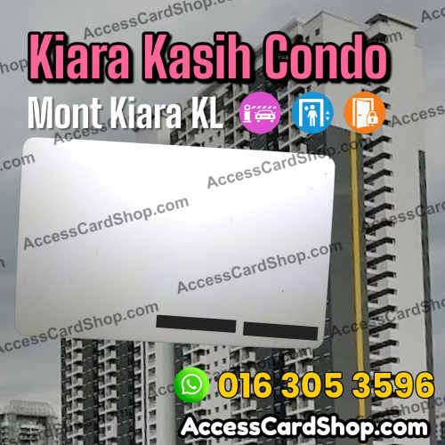 Kiara Kasih Condominium - Combo access card duplication service for car parking, lift and lobby door access in Mont Kiara, Kuala Lumpur