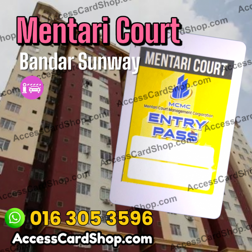Mentari Court - access card duplication service for car parking access in Bandar Sunway, Selangor