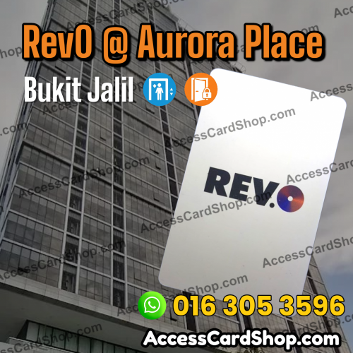 REVO Rev0 @ Aurora Place - access card duplication service for lift and lobby door access in Bukit Jalil, Kuala Lumpur
