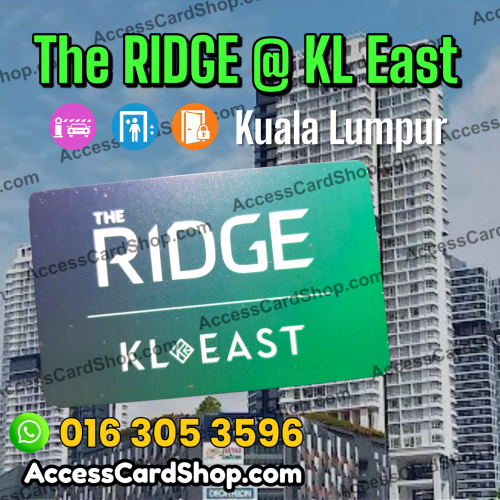 The RIDGE - RAPITA ELA1R access card duplication service for car parking, lift and lobby door access in KL East, Kuala Lumpur