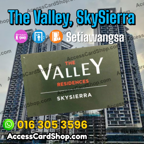 The Valley, SkySierra - Combo access card duplication service for car parking, lift and lobby door access in Setiawangsa, Kuala Lumpur
