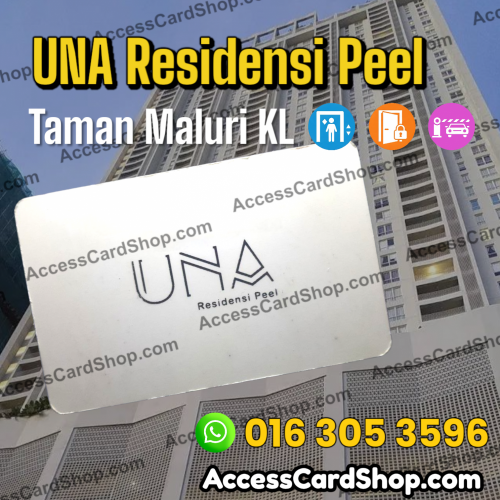 UNA Residensi Peel - MAG CDUM130L access card duplication service for car parking, lift and lobby door access in Taman Maluri, Kuala Lumpur
